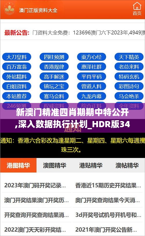 新澳门精准四肖期期中特公开,深入数据执行计划_HDR版34.320