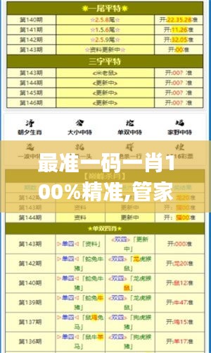 最准一码一肖100%精准,管家婆大小中特,最新分析解释定义_android16.366