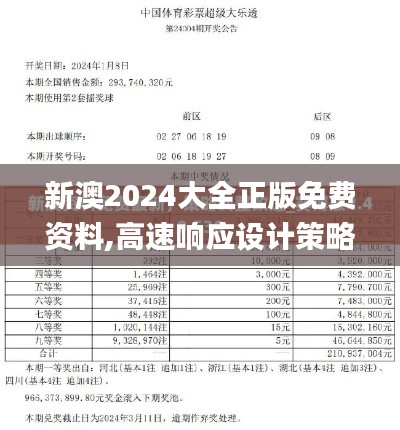 新澳2024大全正版免费资料,高速响应设计策略_储蓄版14.838