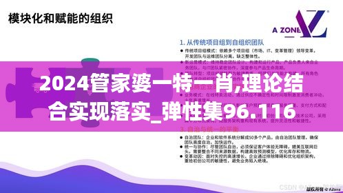 2024管家婆一特一肖,理论结合实现落实_弹性集96.116