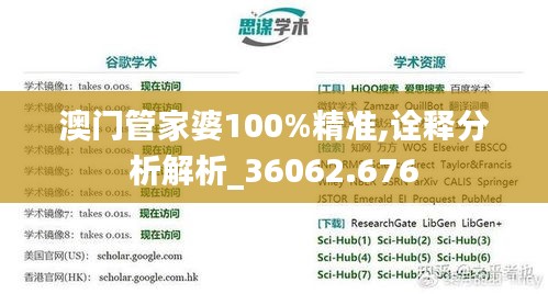 澳门管家婆100%精准,诠释分析解析_36062.676