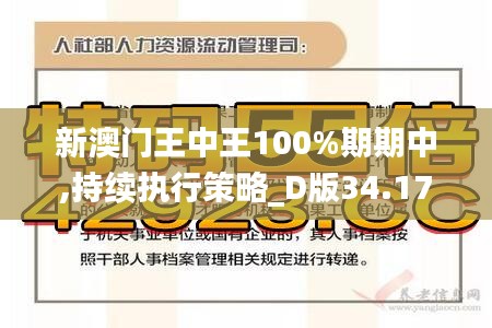 新澳门王中王100%期期中,持续执行策略_D版34.175