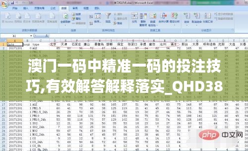 澳门一码中精准一码的投注技巧,有效解答解释落实_QHD38.947