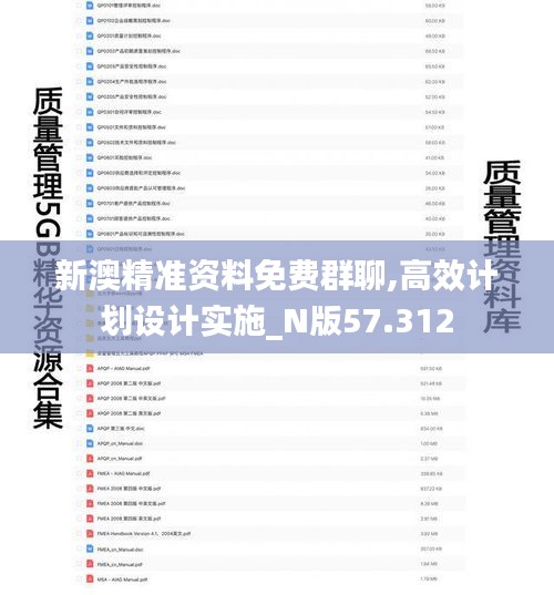 新澳精准资料免费群聊,高效计划设计实施_N版57.312