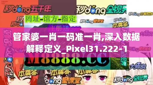 管家婆一肖一码准一肖,深入数据解释定义_Pixel31.222-1