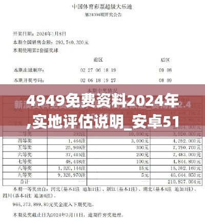 4949免费资料2024年,实地评估说明_安卓51.507-1