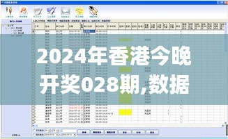 2024年香港今晚开奖028期,数据整合方案设计_掌中宝TPU4.37