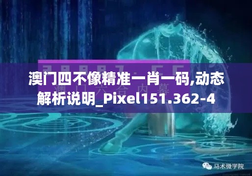 澳门四不像精准一肖一码,动态解析说明_Pixel151.362-4