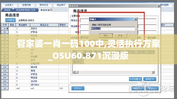 管家婆一肖一码100中,灵活执行方案_OSU60.871沉浸版