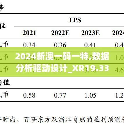 2024新澳一码一特,数据分析驱动设计_XR19.335-6