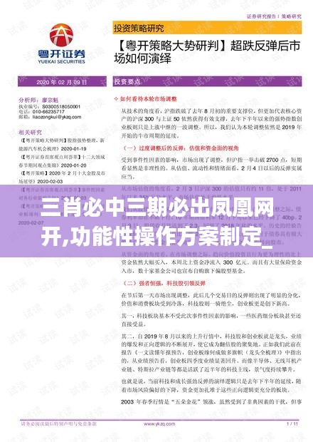 三肖必中三期必出凤凰网开,功能性操作方案制定_基础版18.188-5