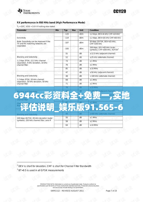 6944cc彩资料全+免费一,实地评估说明_娱乐版91.565-6