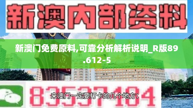 新澳门免费原料,可靠分析解析说明_R版89.612-5