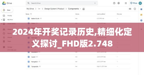 2024年开奖记录历史,精细化定义探讨_FHD版2.748