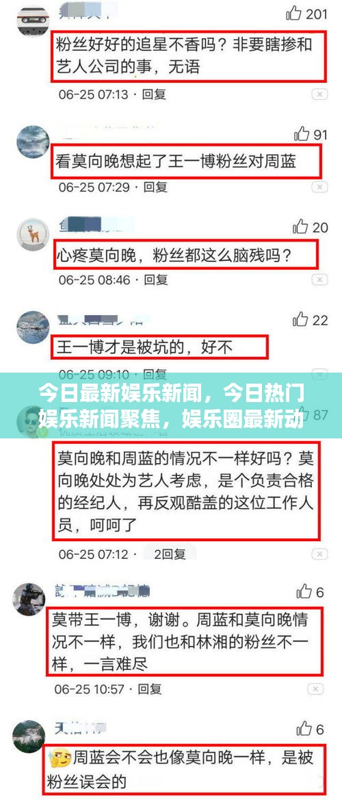 今日娱乐圈热议焦点，最新娱乐新闻动态与热门话题聚焦