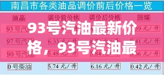 93号汽油最新价格动态分析与市场洞察