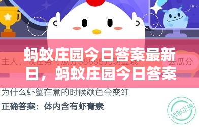 蚂蚁庄园最新揭秘，小蚂蚁背后的智慧与奥秘今日答案