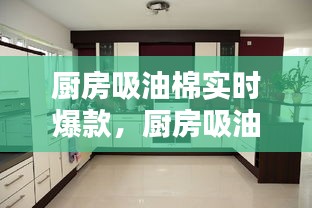 厨房吸油棉实时爆款，引领清洁新潮流的吸油棉产品