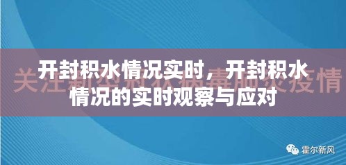 开封积水情况的实时观察与应对措施