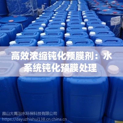 高效浓缩钝化预膜剂：水系统钝化预膜处理 