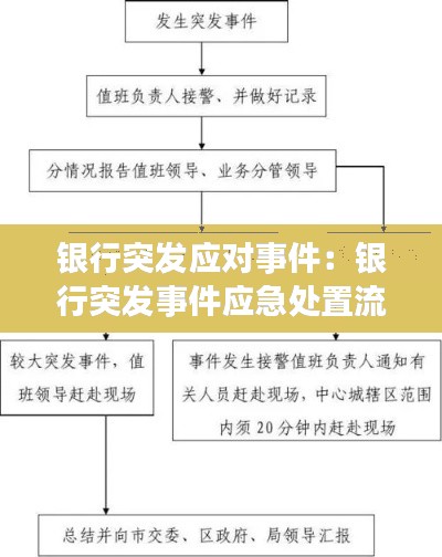 银行突发应对事件：银行突发事件应急处置流程 