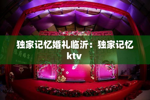 独家记忆婚礼临沂：独家记忆ktv 