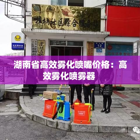 湖南省高效雾化喷嘴价格：高效雾化喷雾器 