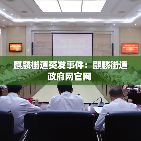 麒麟街道突发事件：麒麟街道政府网官网 