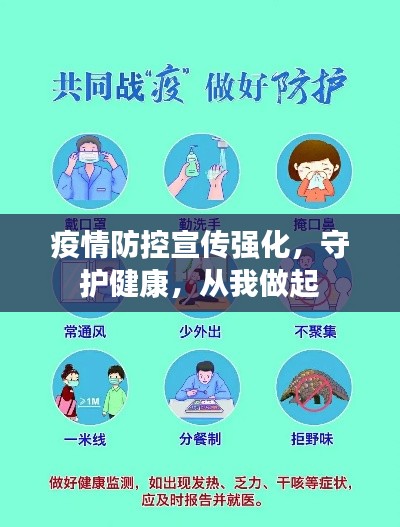 疫情防控宣传强化，守护健康，从我做起