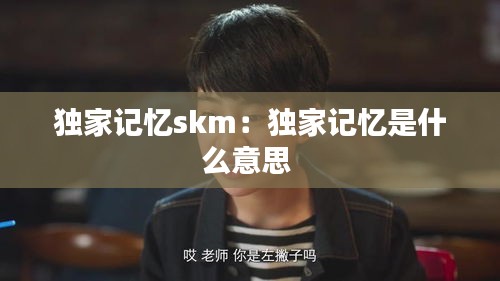 独家记忆skm：独家记忆是什么意思 