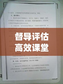 督导评估高效课堂：督导评估的方式 