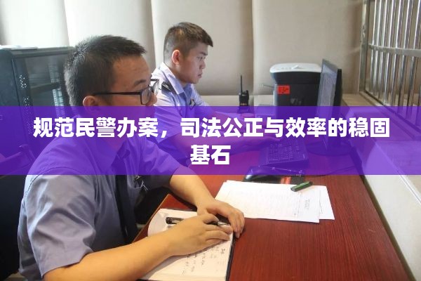 规范民警办案，司法公正与效率的稳固基石