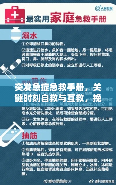 突发急症急救手册，关键时刻自救与互救，挽救生命不容错过