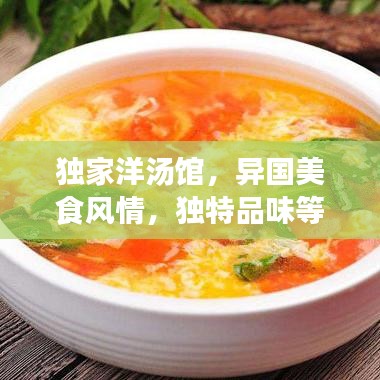 独家洋汤馆，异国美食风情，独特品味等你来领略！
