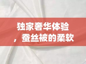 独家奢华体验，蚕丝被的柔软与尊贵
