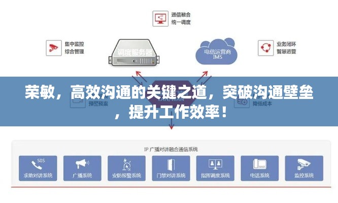 荣敏，高效沟通的关键之道，突破沟通壁垒，提升工作效率！