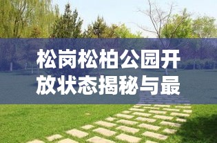 松岗松柏公园开放状态揭秘与最新消息速递