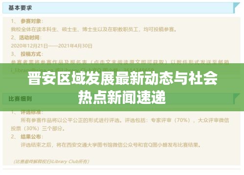 晋安区域发展最新动态与社会热点新闻速递