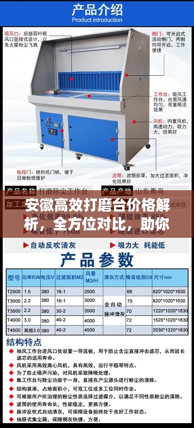 安徽高效打磨台价格解析，全方位对比，助你轻松选购！