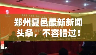 郑州夏邑最新新闻头条，不容错过！