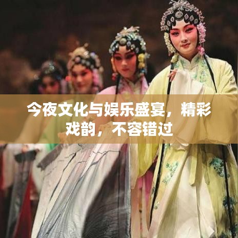今夜文化与娱乐盛宴，精彩戏韵，不容错过