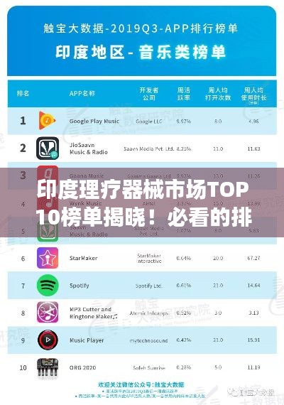 印度理疗器械市场TOP10榜单揭晓！必看的排名榜单
