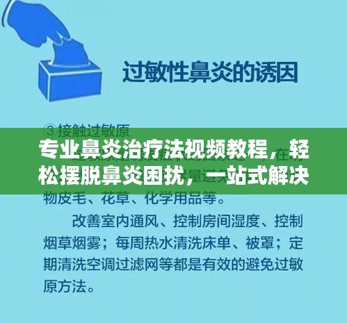 专业鼻炎治疗法视频教程，轻松摆脱鼻炎困扰，一站式解决方案！