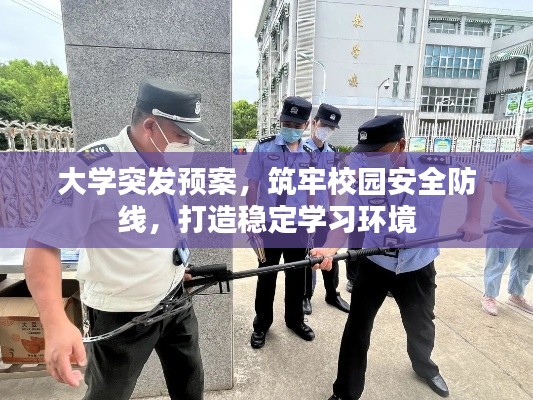 大学突发预案，筑牢校园安全防线，打造稳定学习环境