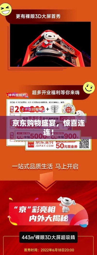 京东购物盛宴，惊喜连连！
