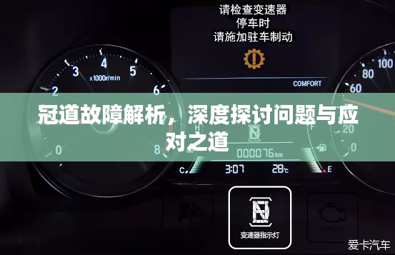 冠道故障解析，深度探讨问题与应对之道