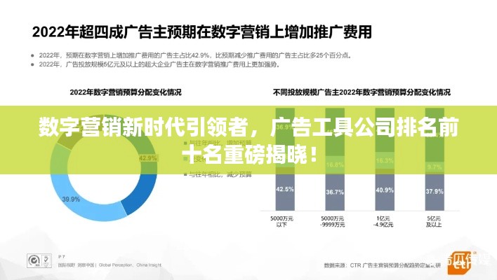 数字营销新时代引领者，广告工具公司排名前十名重磅揭晓！