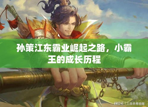 孙策江东霸业崛起之路，小霸王的成长历程