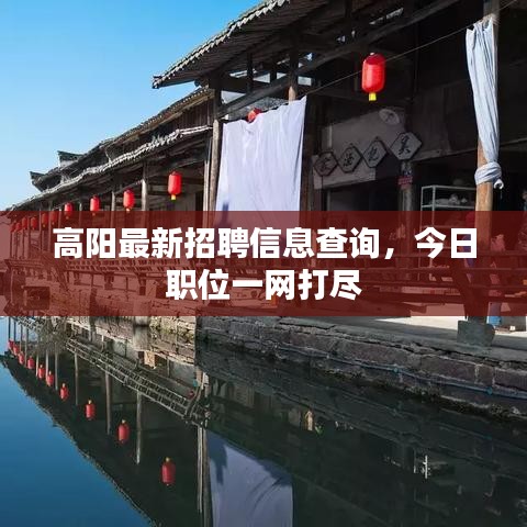 高阳最新招聘信息查询，今日职位一网打尽