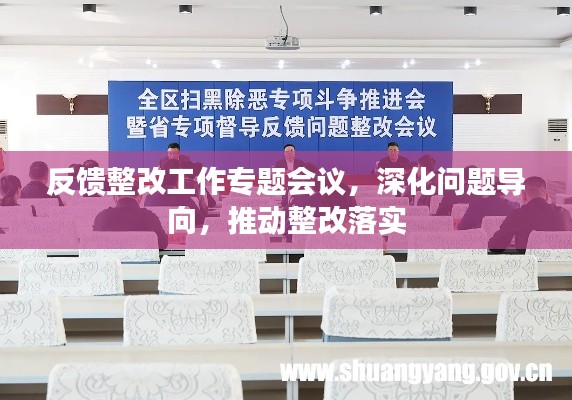 反馈整改工作专题会议，深化问题导向，推动整改落实